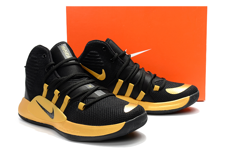 Nike Hyperdunk X 2018 Black Yellow Shoes